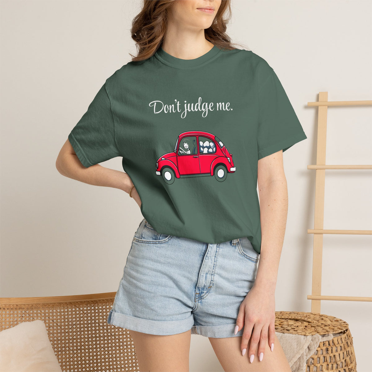 Don't judge me. | skiptherock tee