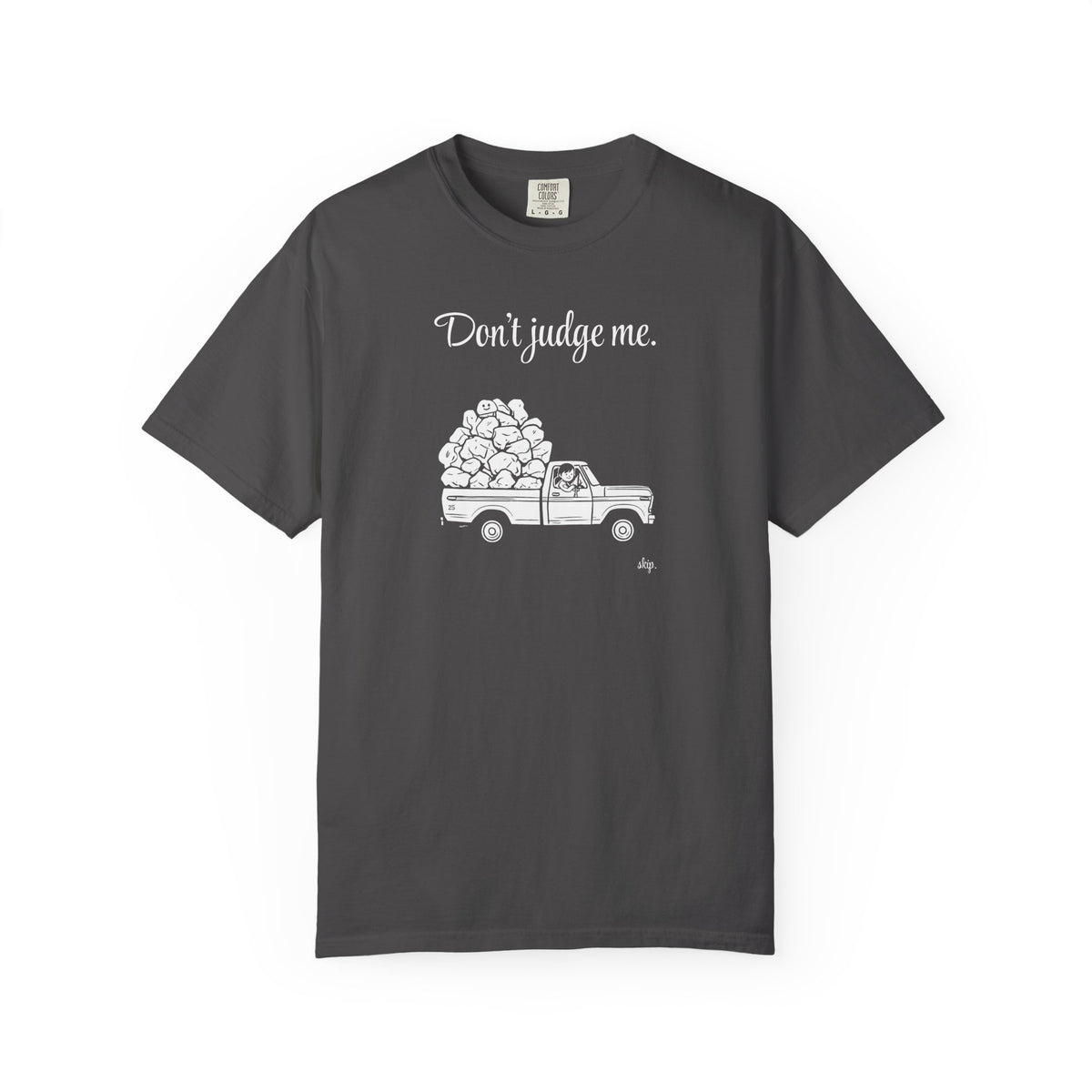 Copy of Copy of I'm not sad. I'm looking for rocks. | skiptherock tee