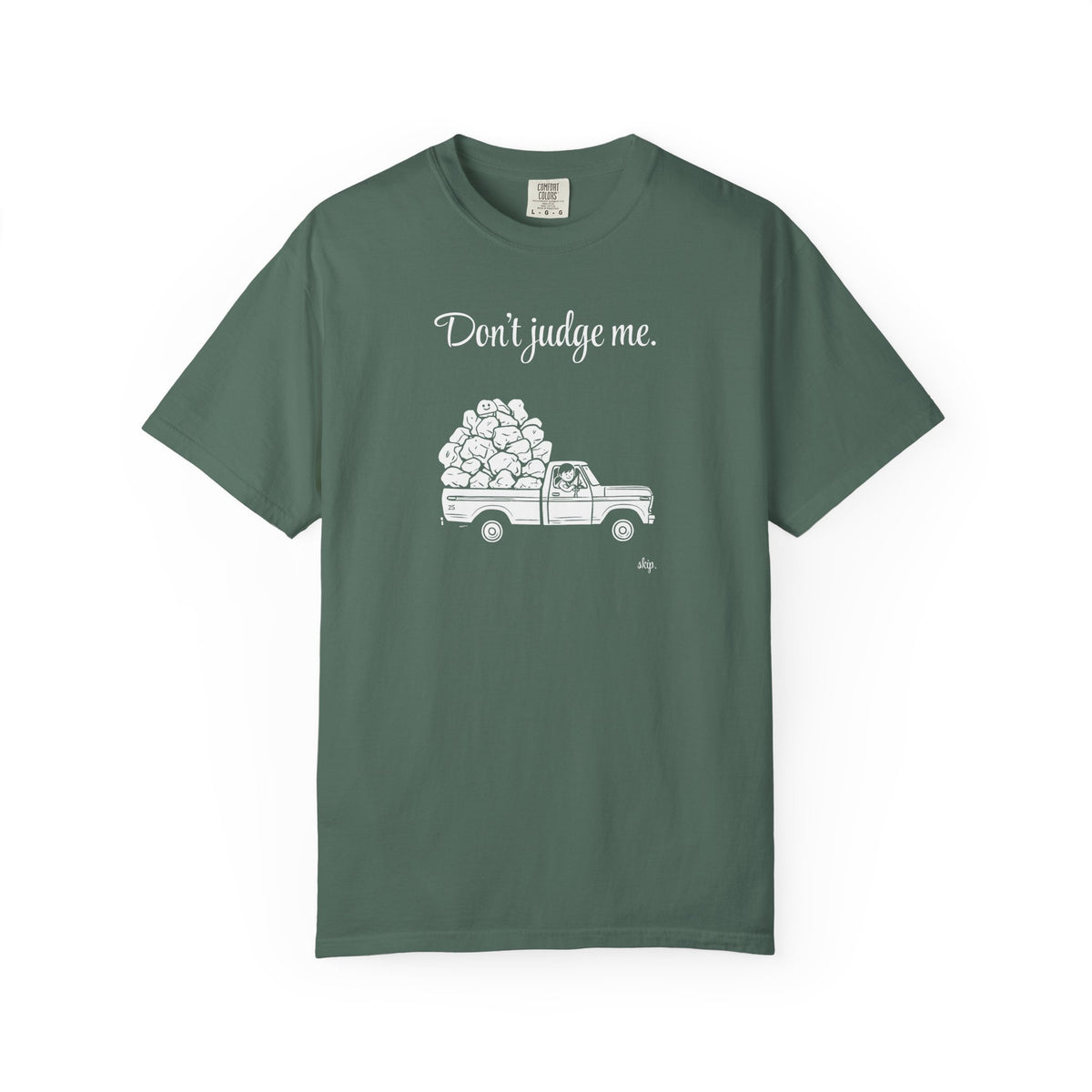 Copy of Copy of I'm not sad. I'm looking for rocks. | skiptherock tee