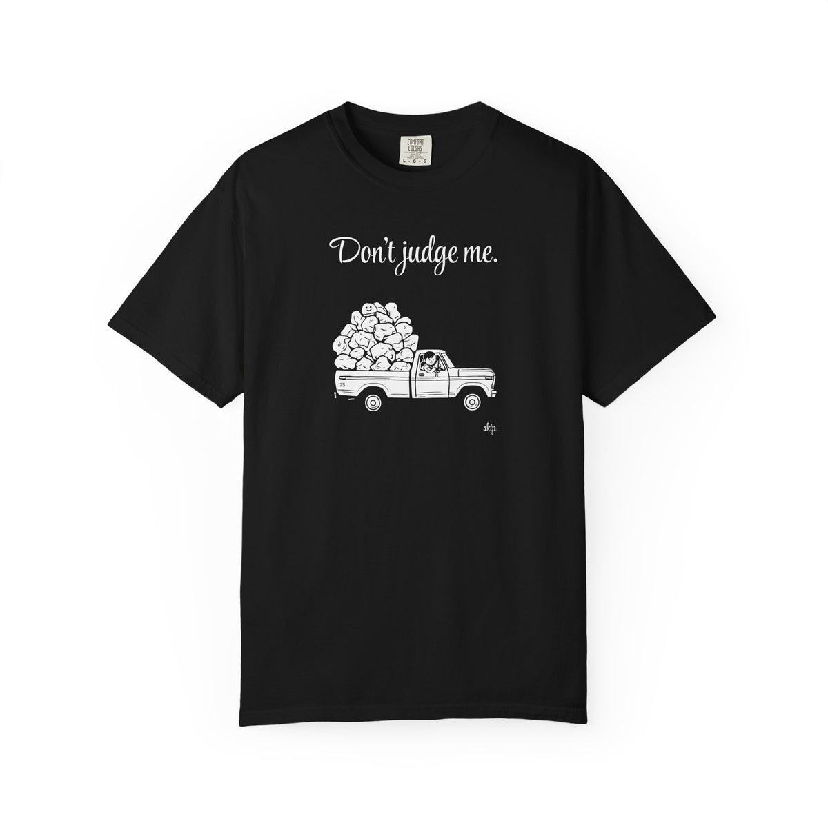 Copy of Copy of I'm not sad. I'm looking for rocks. | skiptherock tee