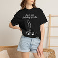I'm not sad. I'm looking for rocks. | skiptherock tee