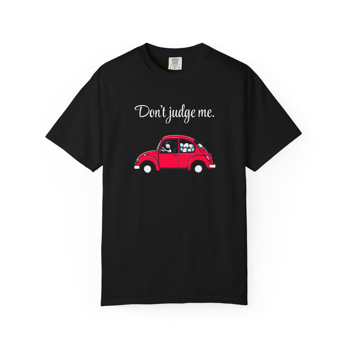 Don't judge me. | skiptherock tee
