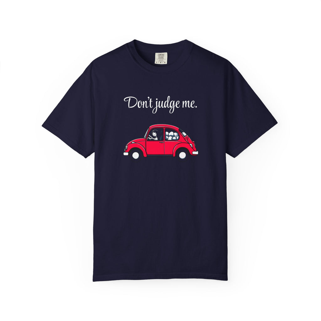 Don't judge me. | skiptherock tee