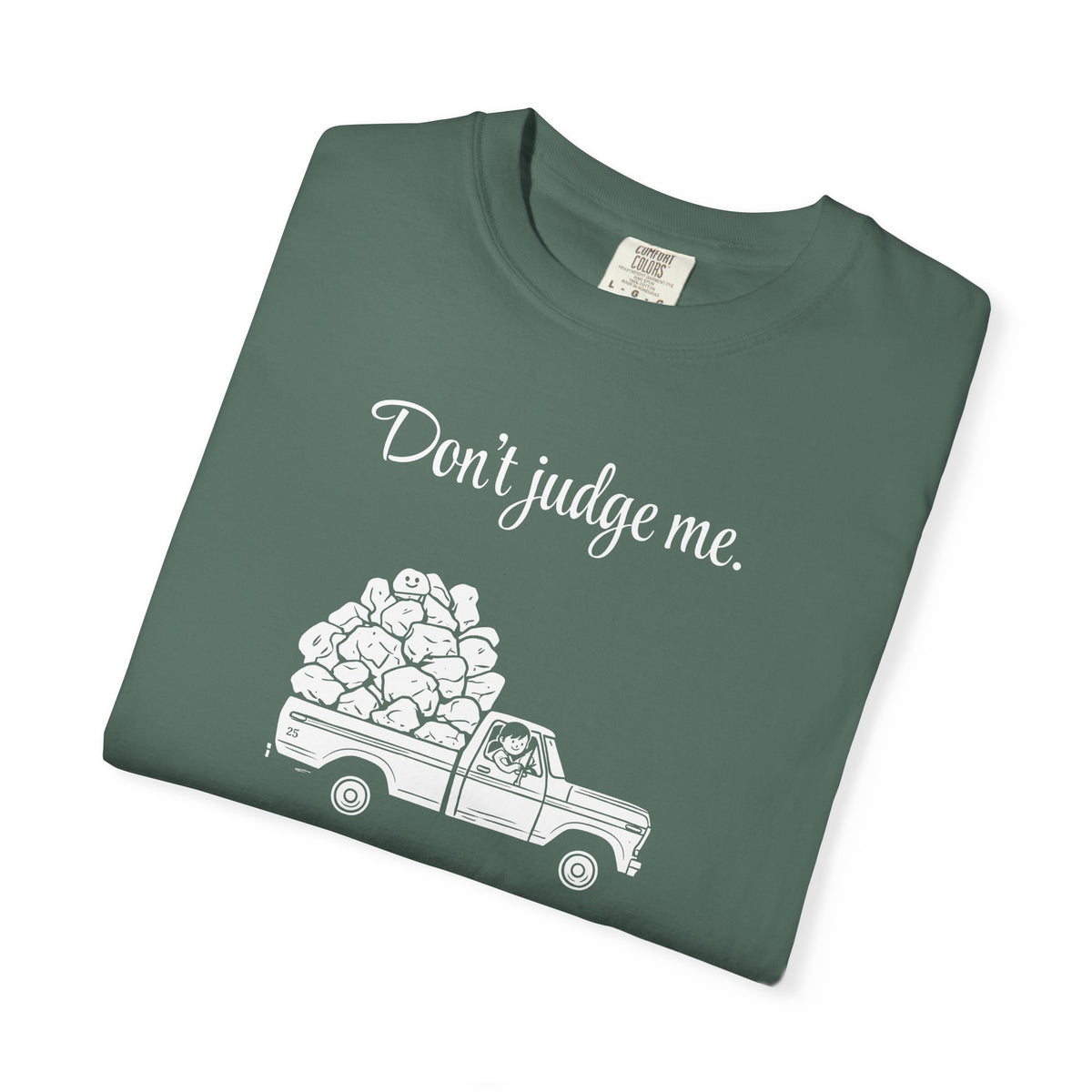 Copy of Copy of I'm not sad. I'm looking for rocks. | skiptherock tee