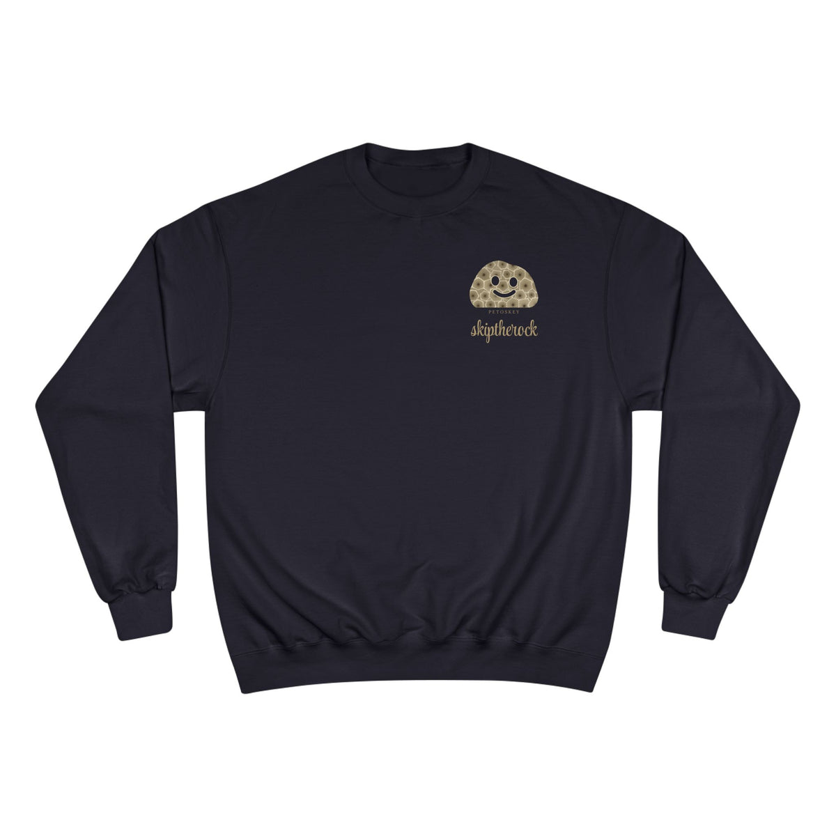 "Petoskey" Skip the rock crewneck · · Champion