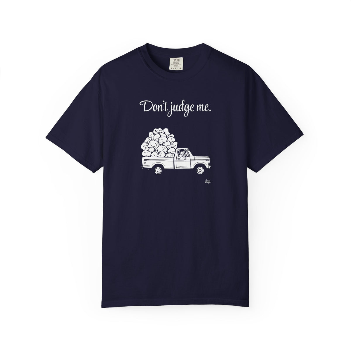 Copy of Copy of I'm not sad. I'm looking for rocks. | skiptherock tee