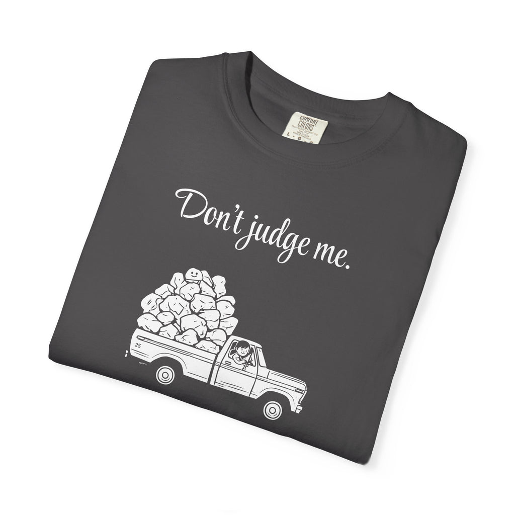 Copy of Copy of I'm not sad. I'm looking for rocks. | skiptherock tee