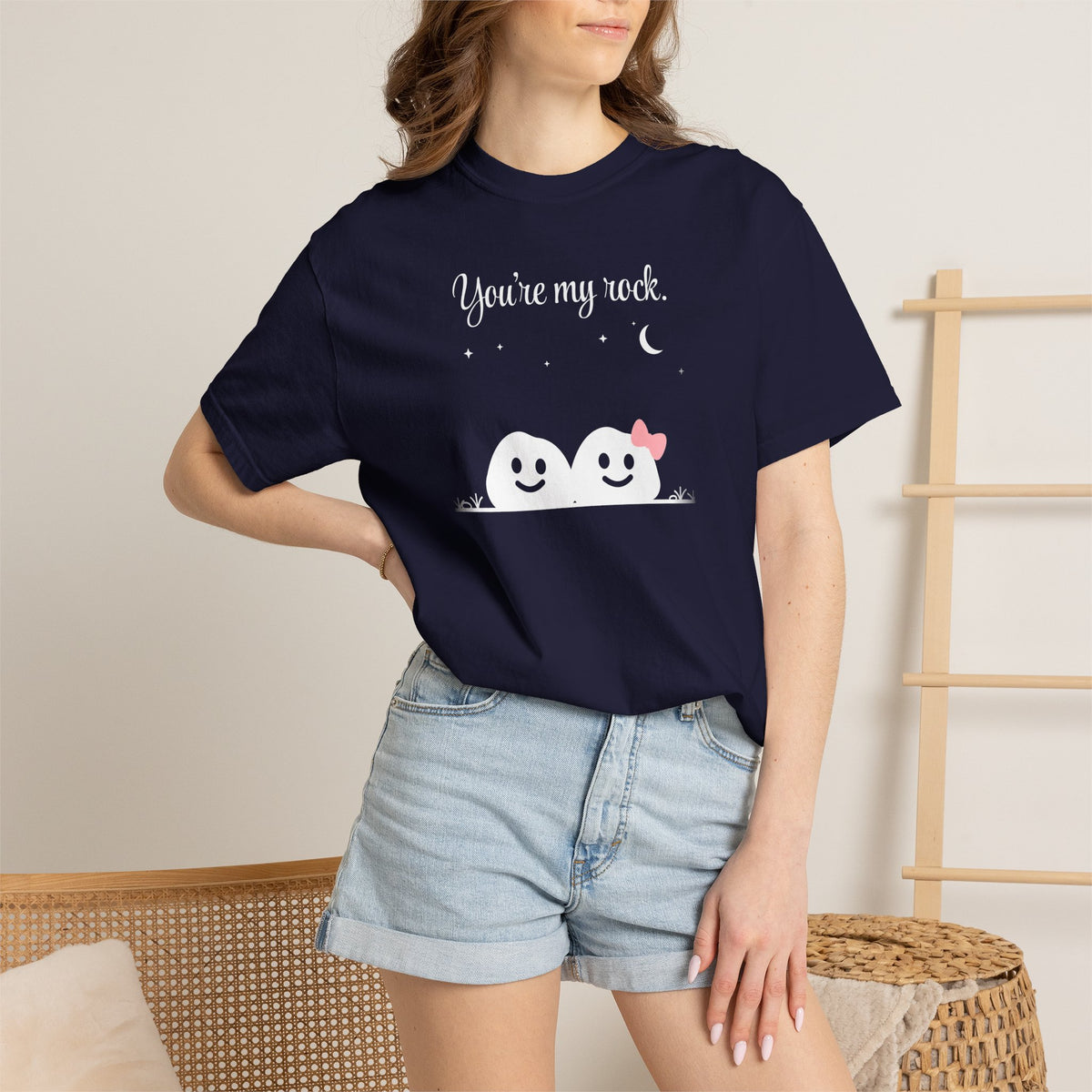 You're my rock. | skiptherock tee