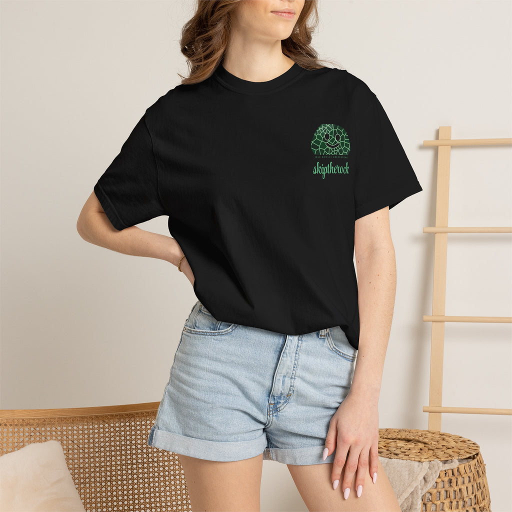 "Isle Royale Greenstone" Skip the Rock shirt - Great Lakes Rockhound