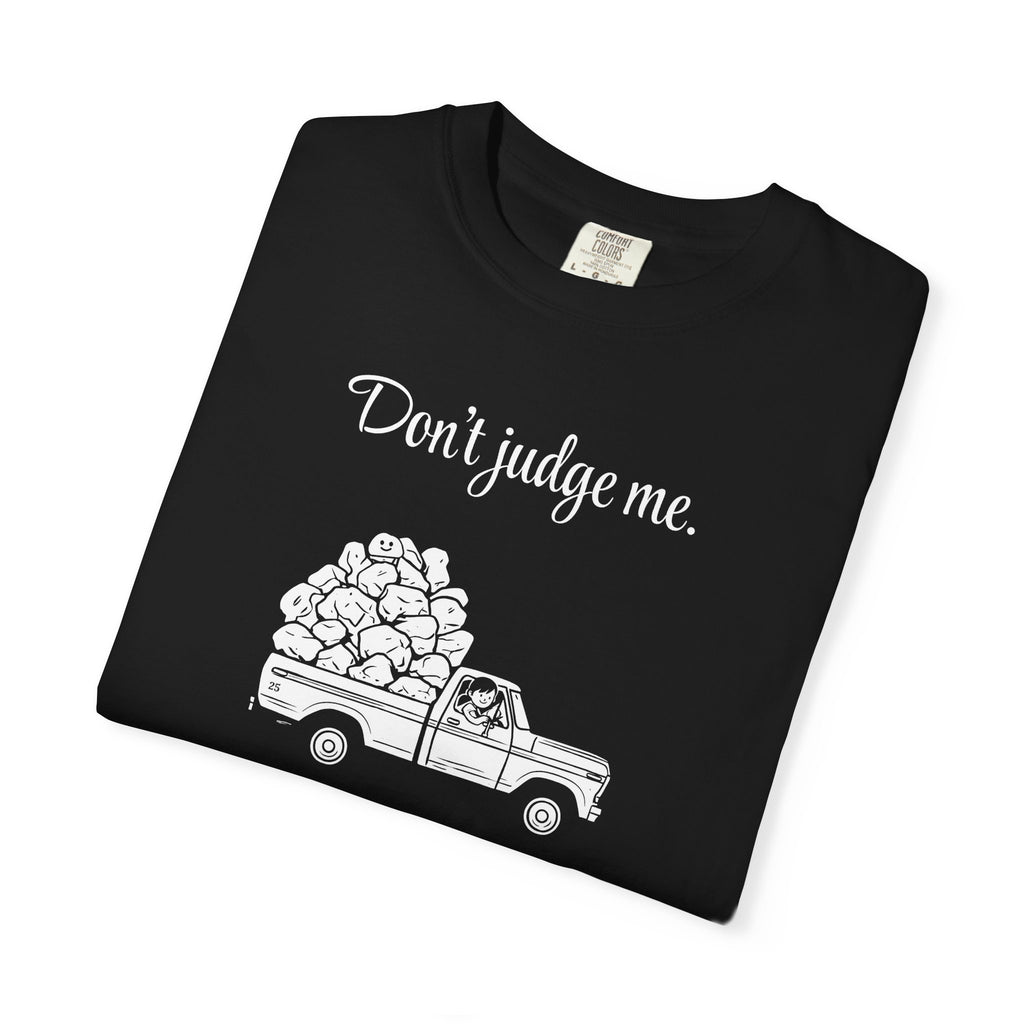 Copy of Copy of I'm not sad. I'm looking for rocks. | skiptherock tee
