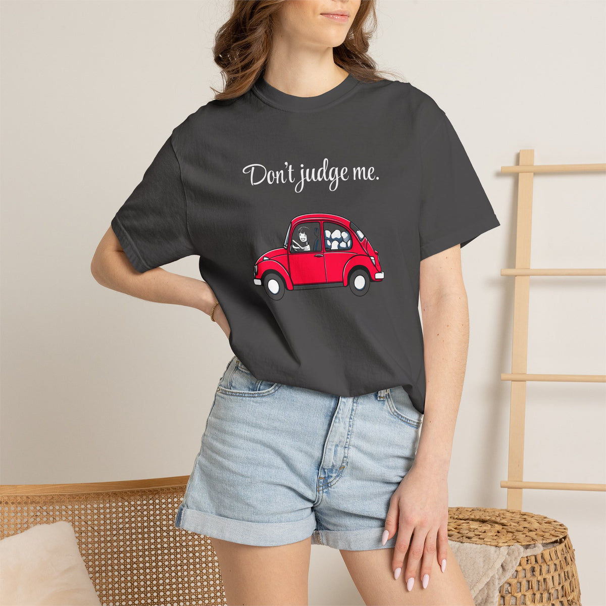 Don't judge me. | skiptherock tee